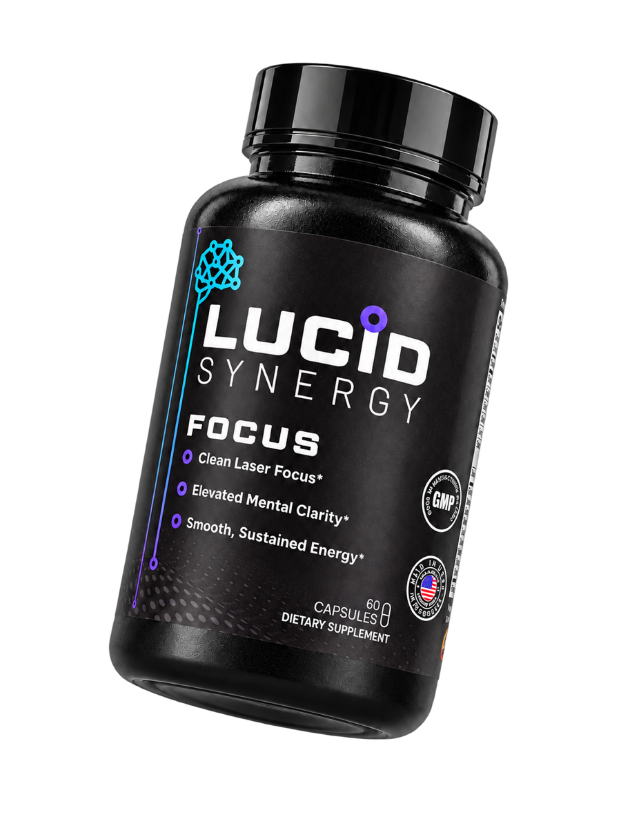 LUCID Synergy Focus — 60 capsule bottle
